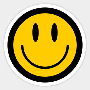 happy face smiley face emoji Sticker